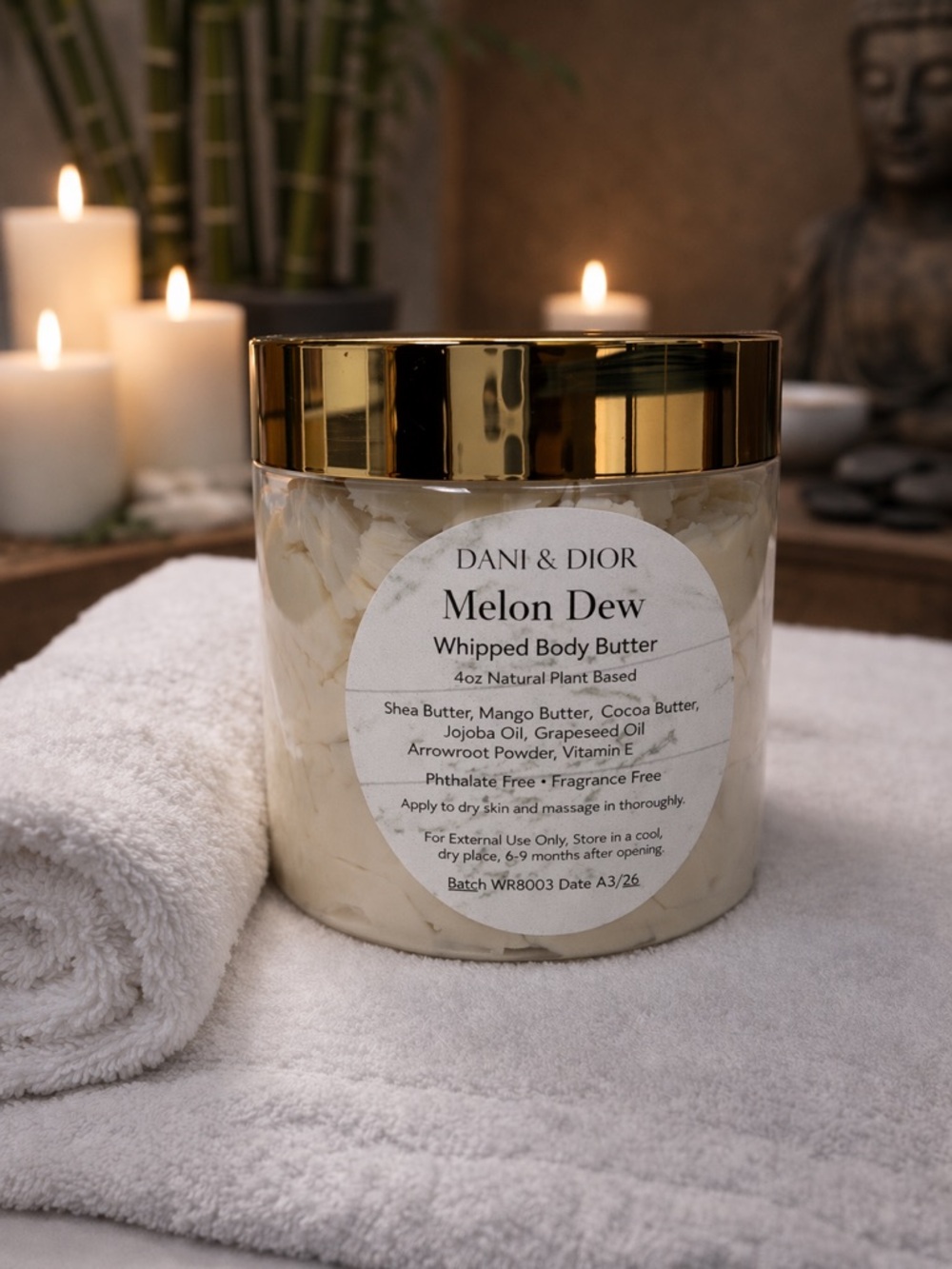 4oz Melon Dew Whipped Body Butter